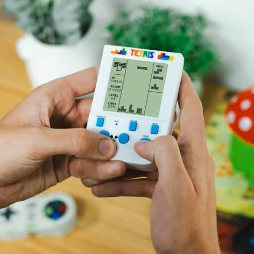 Tetris Keyring Arcade Game