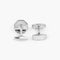 Tateossian Classic London Eye Cufflinks With White Mother of Pearl And White Diamonds