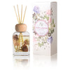 Botanical Flower Reed Diffuser with Wooden Top - Peony & Roses