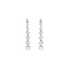 Graduated CZ Drop Earrings