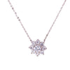 Flower CZ Necklace Itsallagift