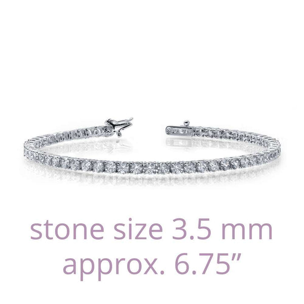 LAFONN Classic 3.5 mm Tennis Bracelet 67 Itsallagift