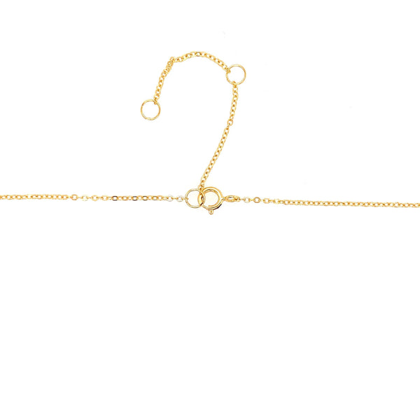 Small Butterfly Pendant With CZ Stone Chain Accent Itsallagift