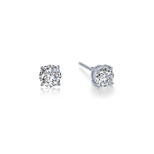 LAFONN Solitaire Stud Earrings