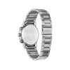 Silver Mens Watch With Blue Face
