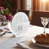 Round Silver Bencher Set - 7" - Ashkenazi