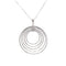 Classic Round CZ Pendant Necklace