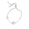 Adjustable Hamsa Bracelet White Itsallagift