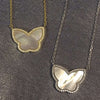 Butterfly Mother Of Pearl Necklace Itsallagift