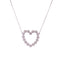 Cluster Heart Necklace Itsallagift