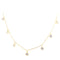 CZ By The Yard Chocker Necklace Gold Itsallagift