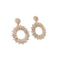 Dressy Pave Door Knocker Earrings - 2 Colors Available! Itsallagift
