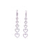 Falling open Heart CZ Earrings Itsallagift