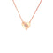 Heart Necklace With CZ Center Heart Pendant - 3 Colors Available! Itsallagift