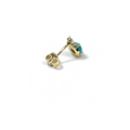 Earrings With Turquoise Stone and CZ Stones Itsallagift