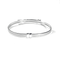 One Size Bracelet With Silver And CZ Bar Design Itsallagift