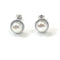 Pearl Earrings With CZ Halo Itsallagift