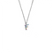 Rainbow CZ Initial Letter Necklace Itsallagift