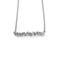 Offset CZ Baguette Bar Necklace Itsallagift