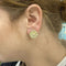 Pave Flower Petal Earrings Itsallagift