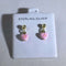 Kids Heart Earrings Light Pink Itsallagift