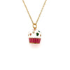 Kids Necklace With Cute Enamel Cupcake Pendant Itsallagift