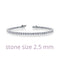 LAFONN Classic 2.5mm Tennis Bracelet Itsallagift