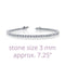 LAFONN Classic 3 mm Tennis Bracelet 72 Itsallagift