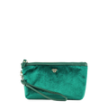 PurseN Getaway Velvet Wristlet Makeup Bag - 3 Colors Available! Emerald Itsallagift