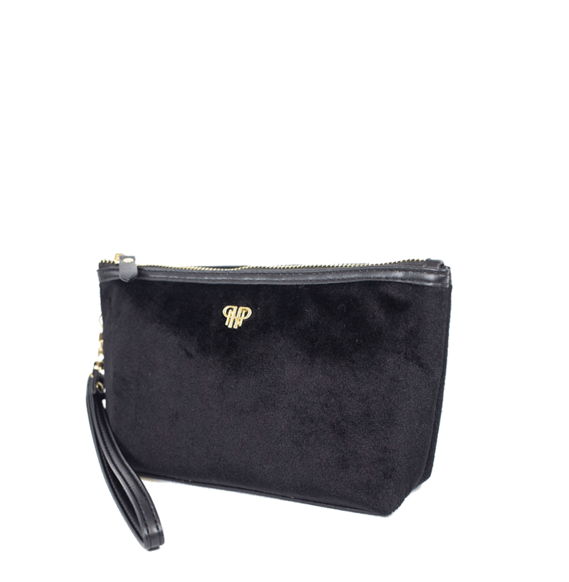 PurseN Getaway Velvet Wristlet Makeup Bag It s All A Gift