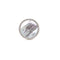 Round Ring With Mother Of Pearl Center And White CZ Halo - 2 Colors Available! Itsallagift