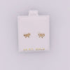 Small Gold Bow Earrings Itsallagift