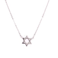 Small Star of David Necklace Silver Itsallagift