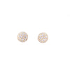 Small Sterling Silver Cluster Stud Earrings Silver Itsallagift