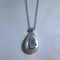 Teardrop Necklace Silver Itsallagift