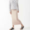 Long Midi Tube Skirt Seasonal Colors Light Peach / Small Itsallagift