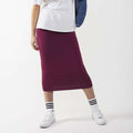 Long Midi Tube Skirt Seasonal Colors Magenta / Small Itsallagift